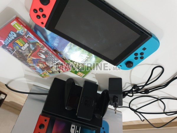 Nintendo switch Kit complet + 2 jeux