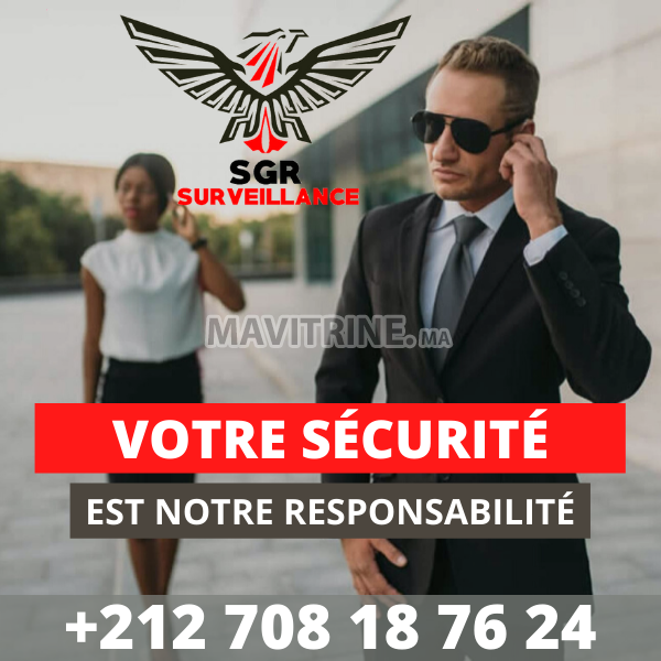 Société de sécurité tanger sgr surveillance - agent de sécurité