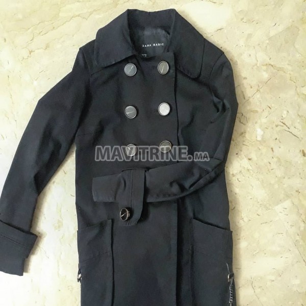 Manteau Noir ZARA