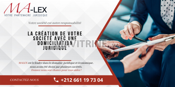 Création d'entreprise à Tanger Avec domiciliation à Tanger Ma-Lex