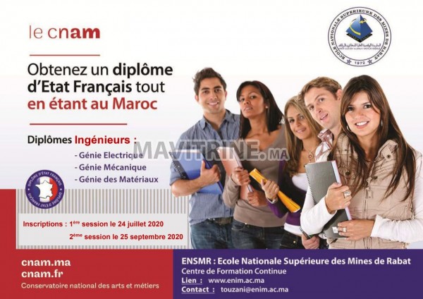 Formations Ingénieurs Cnam-ENSMR 2020