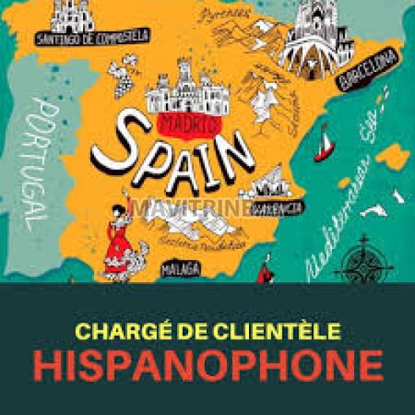 Des chargés de clientèle bilingues franco-hispanophone en réception d'appel