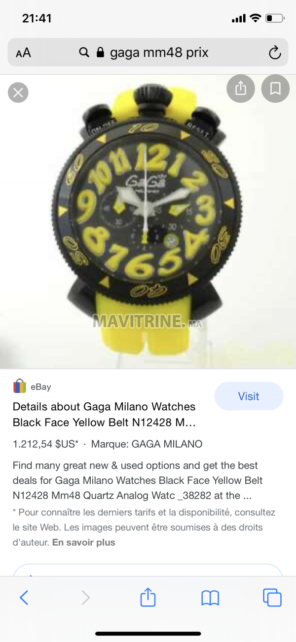 Montre Gaga Milano