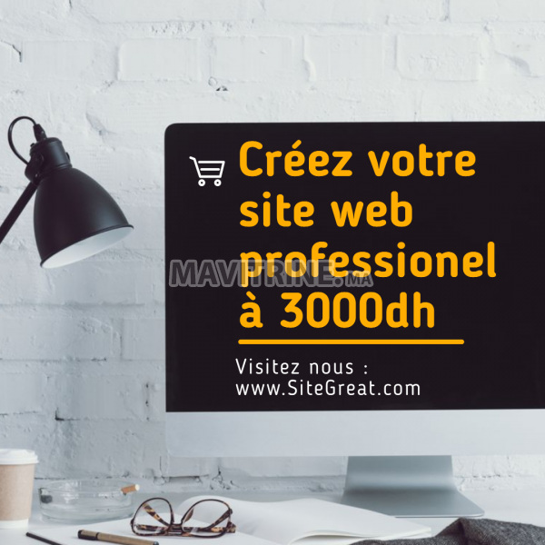 Creation de site web professionel