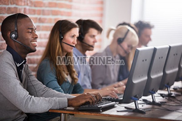 Téléconseillers Charger de clientèles Francophone à Fes