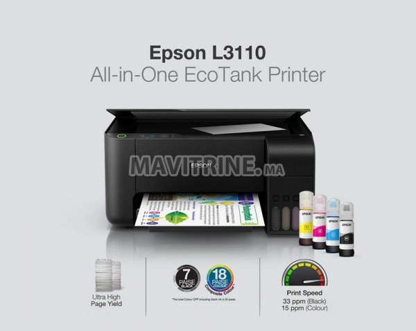 EPSON EcoTank L3110 A4 3en1 à réservoirs