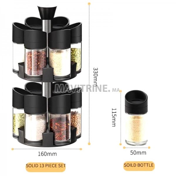 12 pcs spice rack