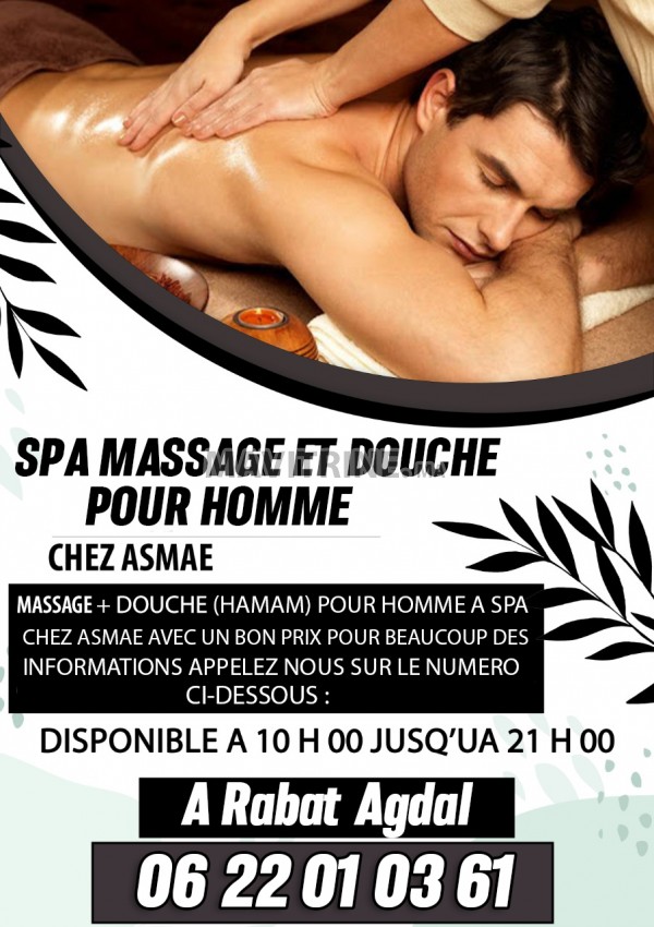 MASSAGE ET DOUCHE POUR HOMME SPA