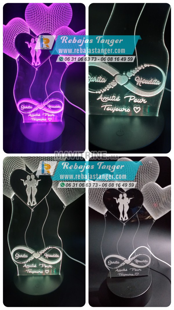 LAMPE 3D LED