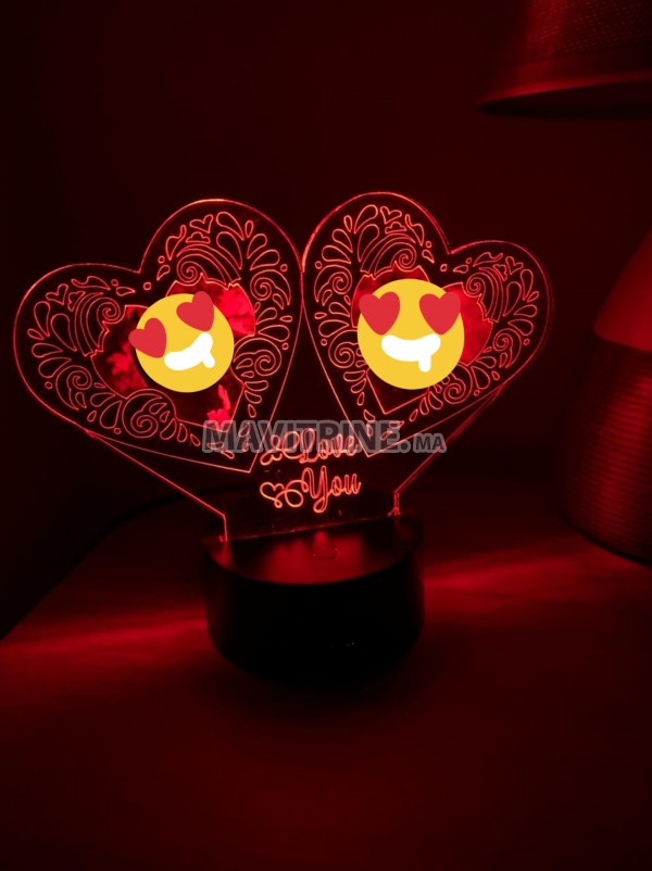 LAMPE 3D LED