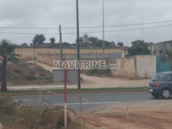 Terrain de 4392m² en angle  Boulevard Abdelhadi Boutalb Ex Route D'Azemmour Casablanca