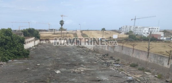 Terrain de 4392m² en angle  Boulevard Abdelhadi Boutalb Ex Route D'Azemmour Casablanca