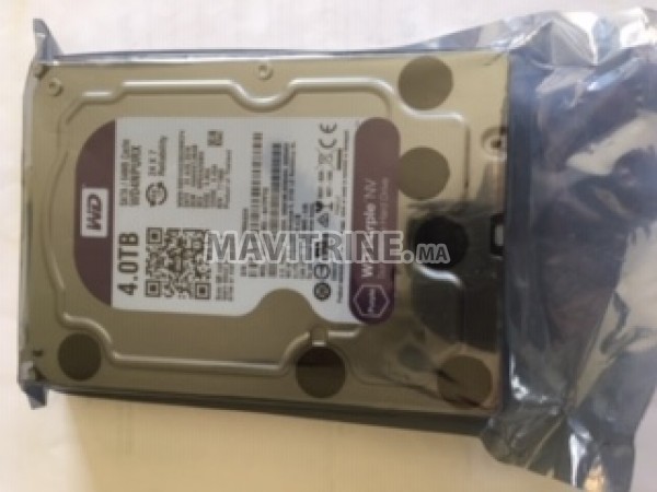 Disque dur Western Digital – WD Purple™ NV 4 TB interne pour la vidéo surveillance (Neuf)