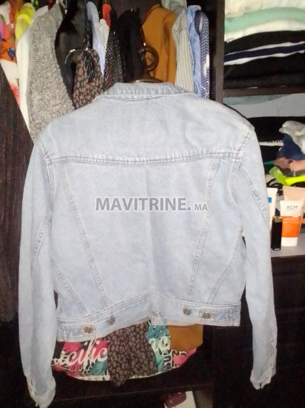 Veste en jean over size