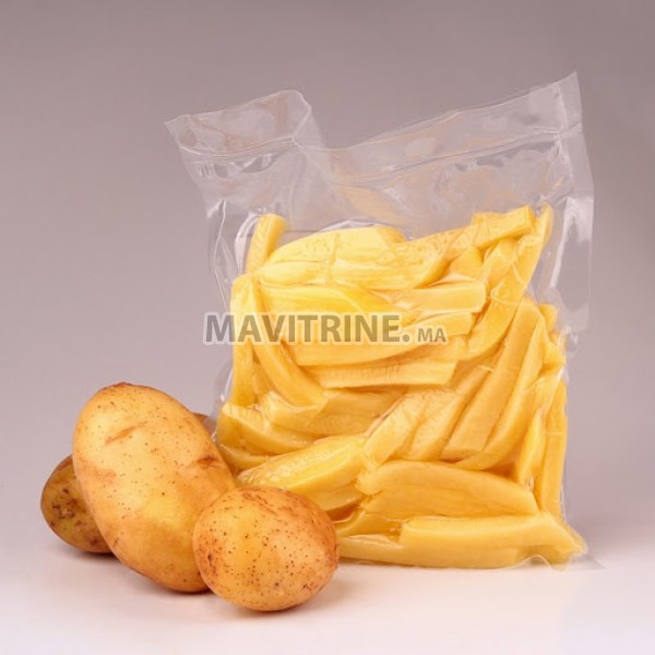 Frite fraiches sous vide بطاطس جاهزة للقلي