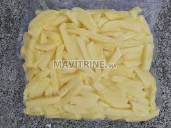 Frite fraiches sous vide بطاطس جاهزة للقلي