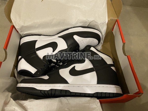 Nike Dunk High Black White Panda