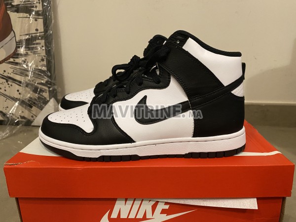 Nike Dunk High Black White Panda