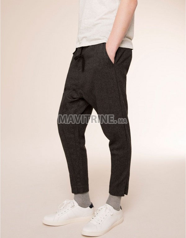 Pantalon noir pour homme