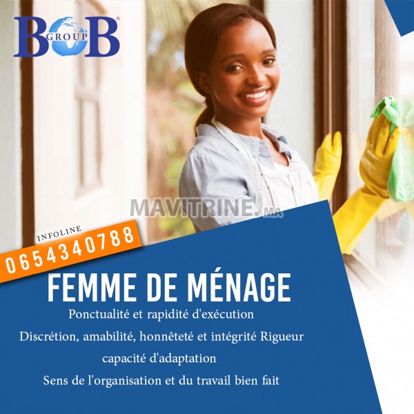 femme de ménage polyvalente