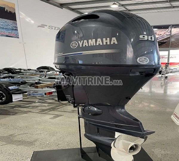 Used Yamaha 90 HP 4-Stroke Outboard Motor