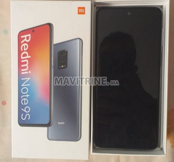 Redmi note 9s et chargeur original