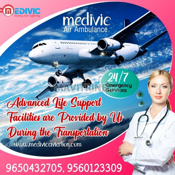 Use the Most Efficient Air Ambulance Services in Delhi by Medivic