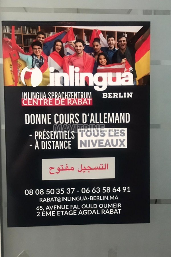 Inscription ouverte en cours d'allemand avec INLINGUA