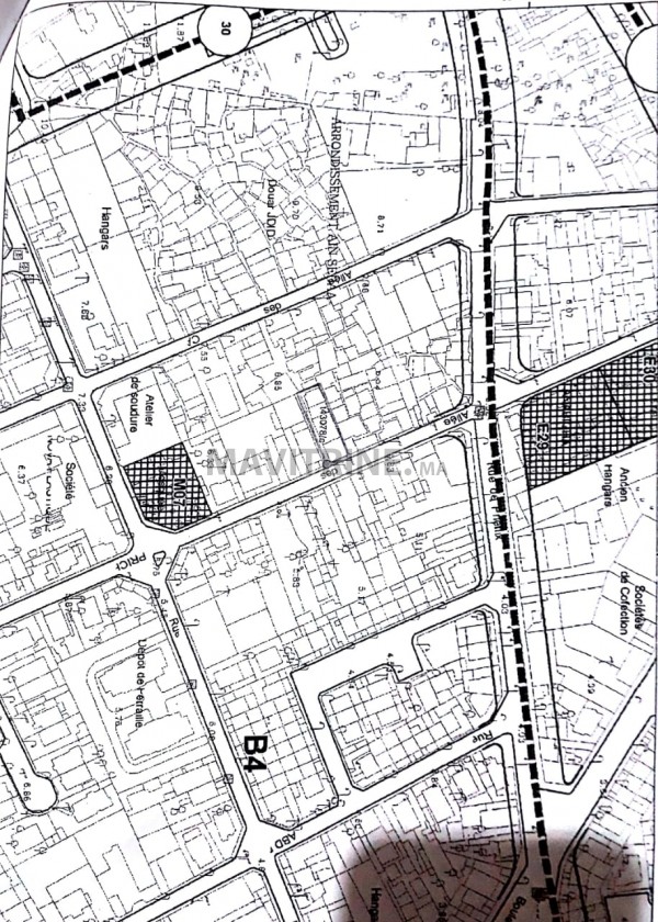 Terrain constructible à Ain sebaa