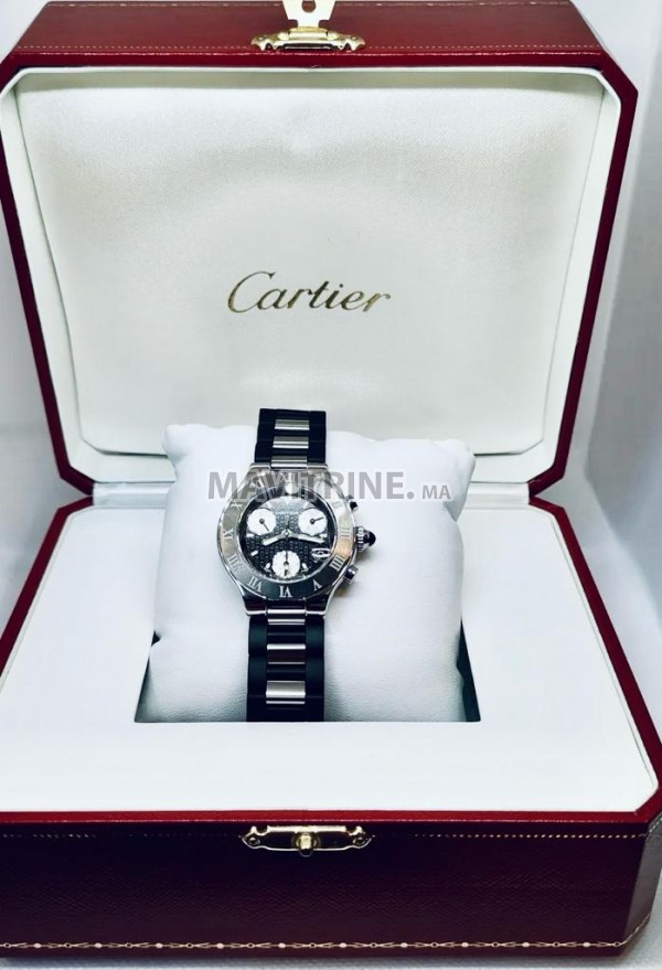 RARE Cartier Must 21 Chronoscaph (Ref 2424)