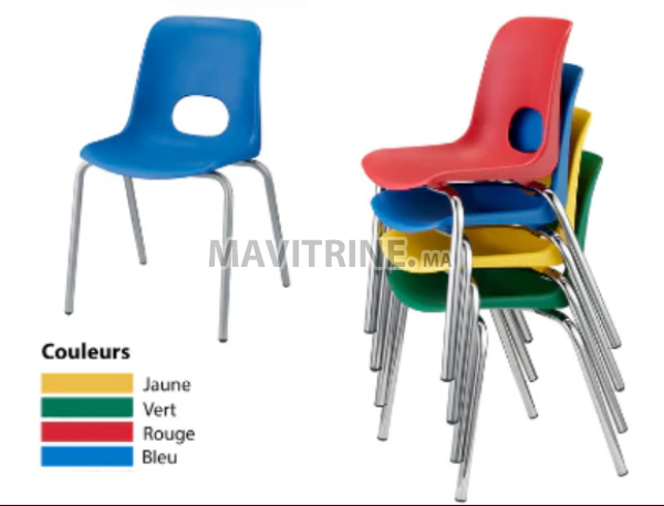 chaises scolaires