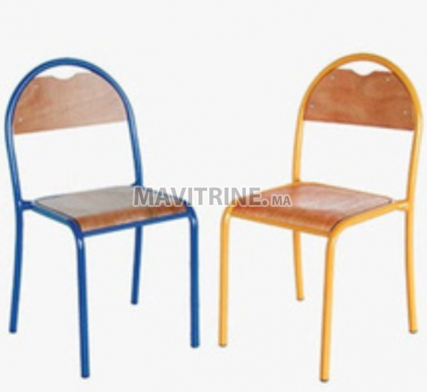 chaises scolaires