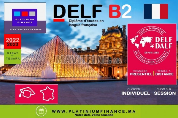 Formation Individuelle DELF  B1 – B2 - France