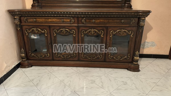 Buffet meuble salon avec miroir 2m/55cm