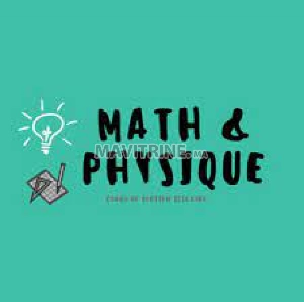 COURS PARTICULIER EN MATHS ET PC à DOMCILE