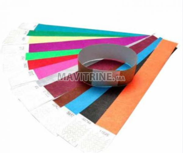 Bracelets en Tyvek vinyle tissu silicone RFID NFC