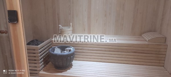 Installation de sauna au Maroc